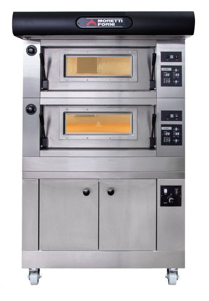 MORETTI Elektro-Pizzaofen serieP P60E, Standgerät, für Pizzen / Pizzableche, 493400319100