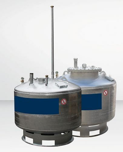 DENIOS Lagertank LT-ELH, 400 Liter, für Flüssigkeiten mit Flammpunkt unter 55 °C, 254521