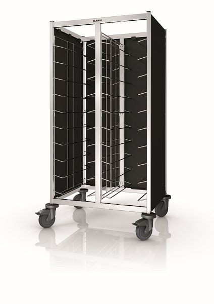 B.PRO TAW 2X10/12 GN Seiten- und Rückwandverkleidung 3-seitig, elektrolytisch verzinkt in graphitschwarz, 574869