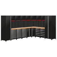 Produktbild von RepTools 9-Module-Schrankwand aus Metall, Länge 4276 x 3169 mm, XXL-118804 RepTools 9-Module-Schrankwand aus Metall, Länge 4276 x 3169 mm, XXL-118804