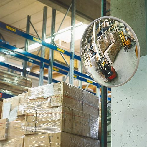 Moravia Spion-Spiegel, aus Acrylglasglas für Innen- und geschützte Außenbereiche Ø: 700 mm, 311150