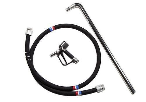 DENIOS Zubehörset Fassentleerung für Druckluft-Membranpumpe 1" aus NIRO / PTEF, 123295