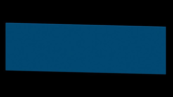 ANKE Werkbänke Blende Systemaufbau, 1400 x 400 mm (AM 1441), RAL 5010, 961.008