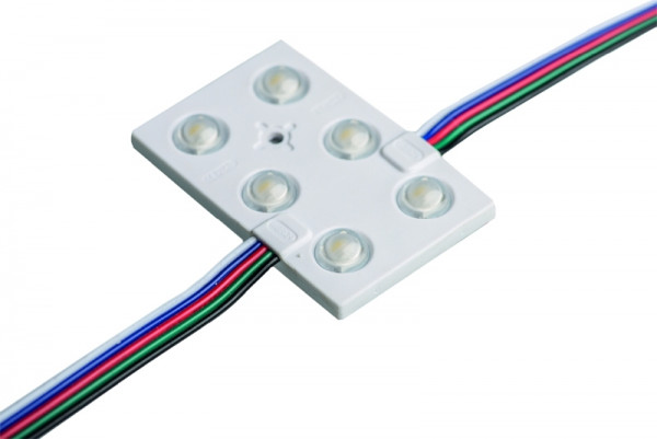 rutec Projekt ENQE LED - Modulkette 4inOne - 5 Meter, Modulkette, 24V, IP67,20xRGBW(4000K) CRI80, PCE108