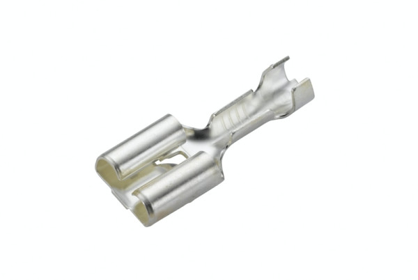 HELLA Leitungsverbinder, silber, von: 0.5mm², bis: 1.0mm², Flachsteckhülse, 6,3 x 0,8, 8KW 744 882-003