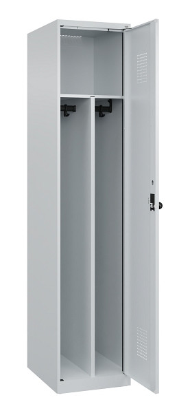 C+P Spind Evolo PLUS, 1 Abteil, 1850x400x500mm, 7035/7035, Verschluss Drehriegel, 049000-12F S10013