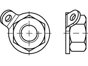 ART 88153 RUV-Muttern A 2 M 5 A 2 VE=K (25 Stück)
