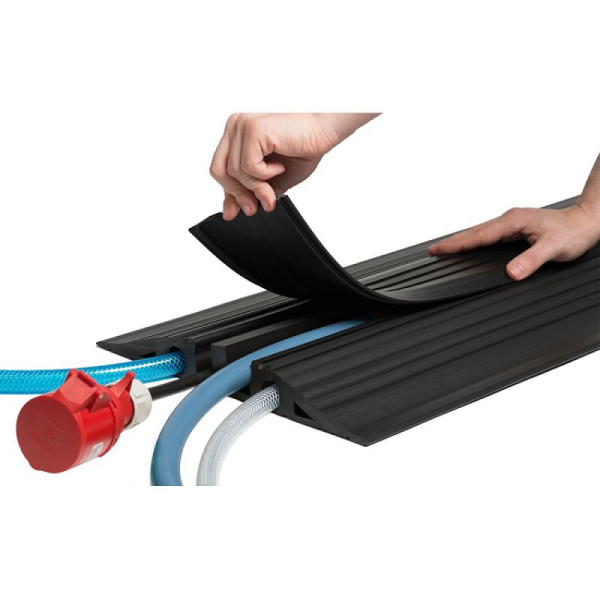 Stein HGS Ersatzdeckel für Kabelbrücke Typ 425, schwarz, 35193