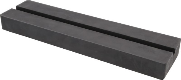 KS Tools Gummiauflage 09 mit Nut für Hebebühnen, 373 x 100 x 35 mm, 160.0484