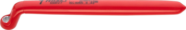 Hazet Einringschlüssel, schutzisoliert, Außen-Doppel-Sechskant Profil, 7 mm, 630KV-7