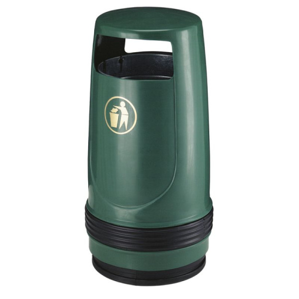 Stein HGS Abfallbehälter -Merlin-, grün, 18056, 4063527435027