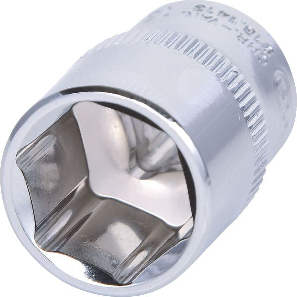 KS Tools 1/4" CHROMEplus Sechskant-Stecknuss, 13mm, 918.1413