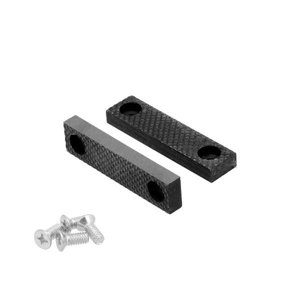 Airpress Ersatzbacken 75 mm mit Bolzen für Schraubstock Stahl 3" 75 x 120 mm, 70000-J