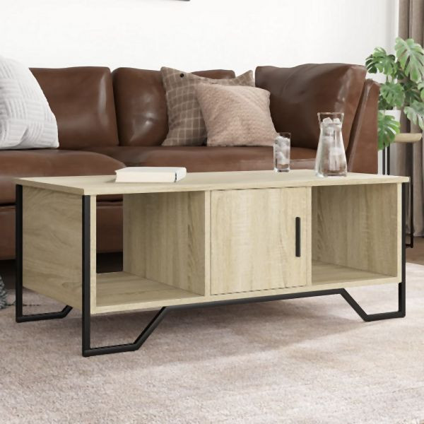 vidaXL Couchtisch Sonoma-Eiche 100x51x40 cm Holzwerkstoff, 848490