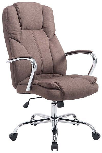CLP Bürostuhl BIG Xanthos Stoff V2, braun, 192355403