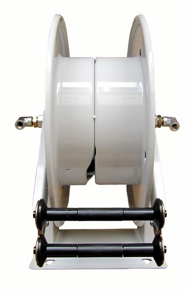 Ebinger Schlauchaufroller OSM 610 Duo, Gehäuse aus Stahl, Medium: Luft/Wasser, 1.610.1000