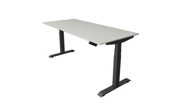 Kerkmann Sitz-/Stehtisch Move 4, B 1800 x T 800 mm, elektrisch höhenverstellbar von 640-1290 mm, lichtgrau, 10080711