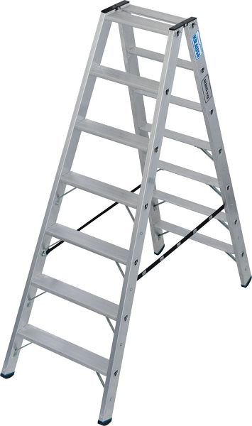 Krause Stabilo Doppelleiter 2x7 Stufen 225 kg, 135148