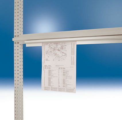 Manuflex Dokumenten-Leiste LxBxH 1000 x 22 x 55 mm, ZB3595