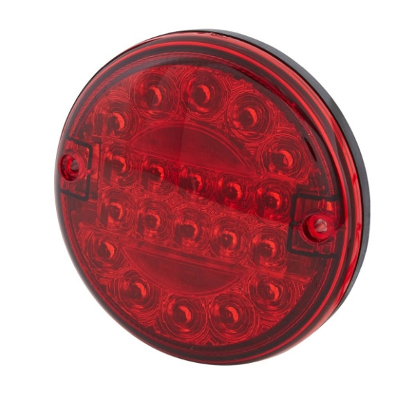 HELLA VALUEFIT Nebelschlussleuchte, Valuefit, LED, 24/12V, Anbau, Lichtscheibenfarbe: rot, Kabel: 300mm, offene Kabelenden, hinten, 2NE 357 026-131