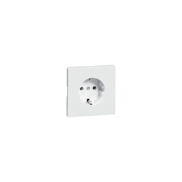 PEHA Steckdose 1f Alu glänzend DIALOG UP IP20 ZP horizontal/vertikal Zentral D95.6511.70, 118028
