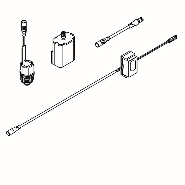 KWC Set Spülung Kaltwasser, F5, Batterie (CR-P2), 2030071564, 7612982341878