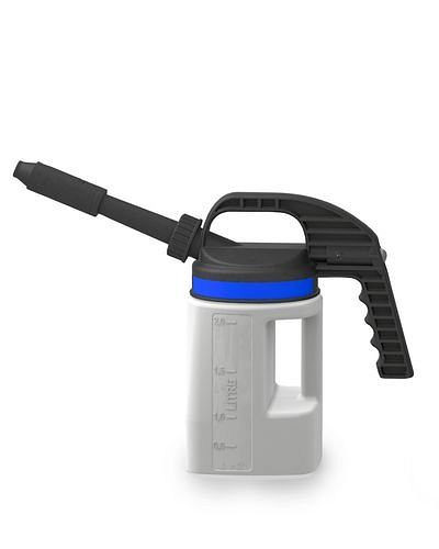 FALCON Abfüllkanne LubriFlex aus HDPE, mit auswechselbarem Auslauf, 2 Liter, 243460