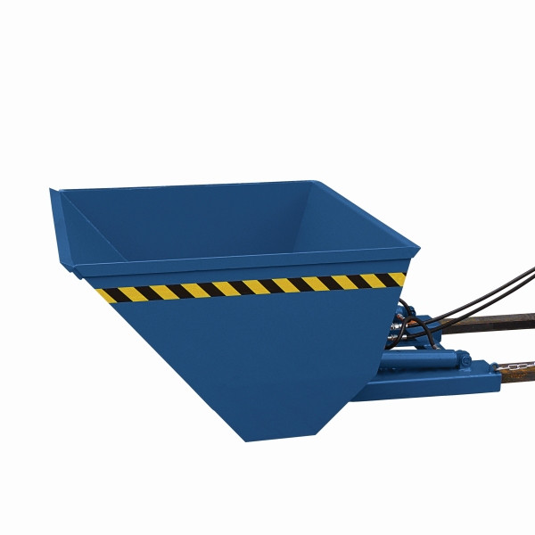 Eichinger Industrie Ladeschaufel mit hydraulischer Kippvorrichtung, 2500 kg, 1500 Liter enzianblau, 20641400000097