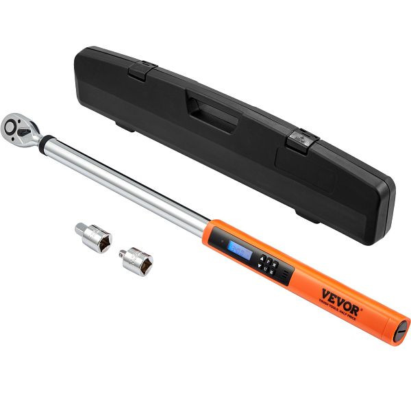 VEVOR Drehmomentschlüssel 1/2", 34–340 N.m Drehmomentschlüssel, ± 2 % Fehlergenauigkeit Drehmomentschlüssel-Set, SXSNLBSSSZNSZ12X5V0