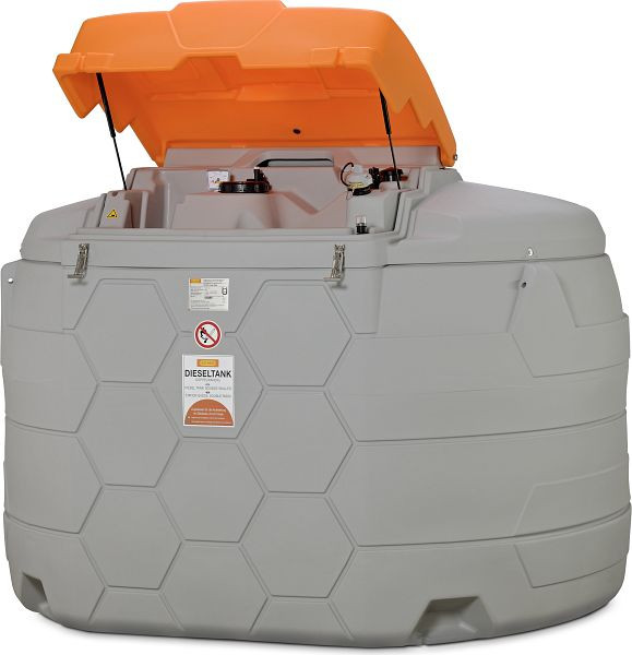 Cemo CUBE-Heizöltank 5000 l Outdoor komplett montiert, 11114