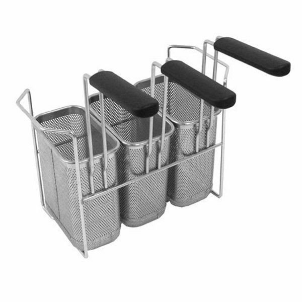 Mareno M1 Serie Edelstahl Nudelkörbe GN1/9 3er Set, M1-700/900, ACPC1/9T, 179.039