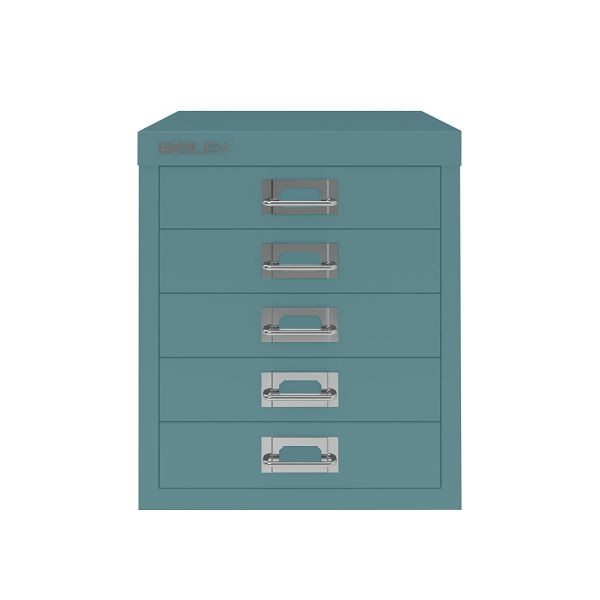 Bisley MultiDrawer™, 5 Schubladen à H 51 mm, DIN A4, 674 doulton, L125674