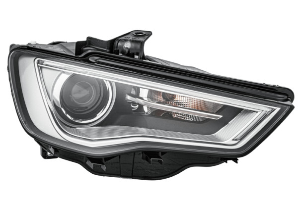 HELLA Bi-Xenon/LED-Hauptscheinwerfer, für u.a. Audi A3 (8V1, 8VK), CCC/ECE, für Rechtsverkehr, rechts, 1EL 010 740-321