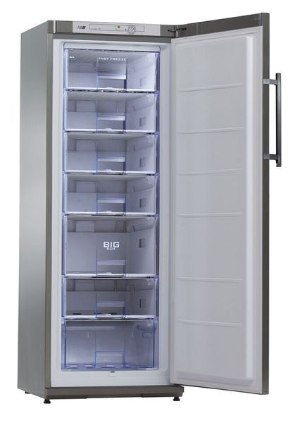 KBS Tiefkühlschrank TK 311 silber, 9190327, 4059395045796