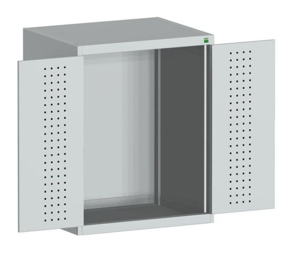 bott cubio Flügeltürschrank BxTxH: 800 x 650 x 1000 mm, RAL 7035, 40020085.16V
