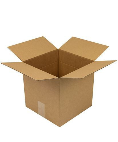 TransPak Wellpapp-Faltkarton 1-wellig, Innenmaß 250 x 250 x 250 mm, Qualität 1.20B, VE: 25 Stück, 299231