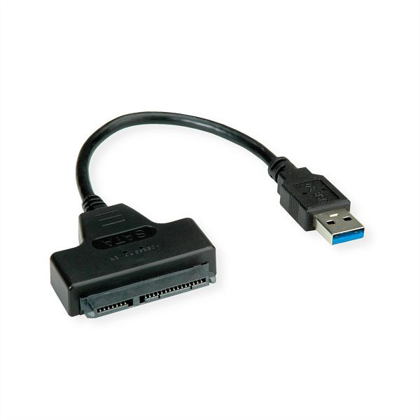 VALUE USB 3.2 Gen 1 zu SATA 6.0 Gbit/s Konverter, Gewicht: 24.2 g, 12.99.1052
