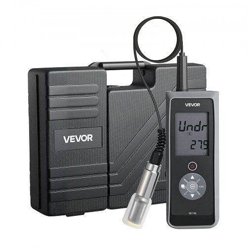 VEVOR Messgerät für gelösten Sauerstoff, 0,0–20,0 mg/l, tragbar, 4 m Kabel, Membransatz, Tasche, Datenspeicherung, Teiche, BXSRYJBXS002O04SV001V9