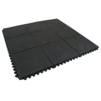 Produktbild von COBA Anti-Ermüdungsmatte Nitrilgummifliese Solid Fatigue Step Schwarz 0.9m x 0.9m, ST010001 COBA Anti-Ermüdungsmatte Nitrilgummifliese Solid Fatigue Step Schwarz 0.9m x 0.9m, ST010001