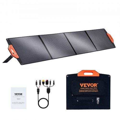 VEVOR 200W Solarpanel Kit 18V monokristallinen wasserdichte ETFE-Oberfläche (IP67) Umwandlungsrate von 23%, BXSDJTYNBDJEDTGRWV9