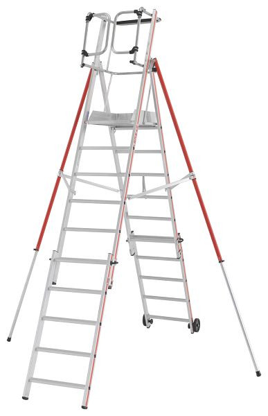 HYMER ProTect+, 6-10 Sprossen, Standhöhe 1,39 - 2,25 m, 848410