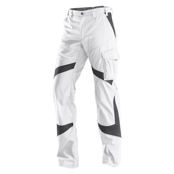 Kübler ACTIVIQ Hose, Farbe: weiß/anthrazit, Größe: 52, 2250 5365-1097-52