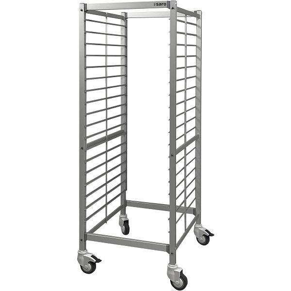 Saro Flatpack Trolley 18x 2/1 GN, Aluminium, 508-2005, 4017337069958