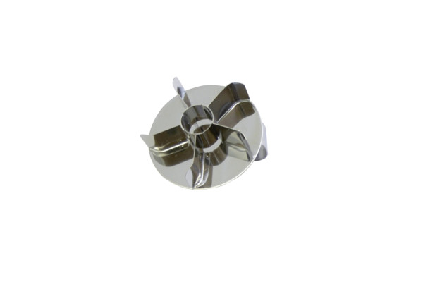 Schneider Kaisersemmeldrücker aus Edelstahl, groß, mit Loch, Ø 8,0 cm, 199582