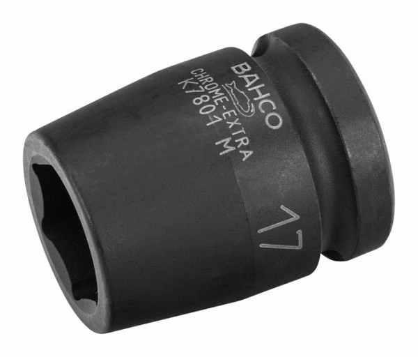 Bahco 1/2" Kraft-Steckschlüssel-Einsatz, 6kant, SW 28 mm, K7801M-28