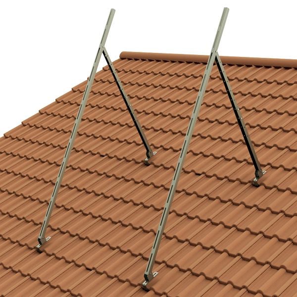 Solarbayer Aufständerung 20 Grad - 1400 mm, passend für PlusAL2.86 H, 420013000