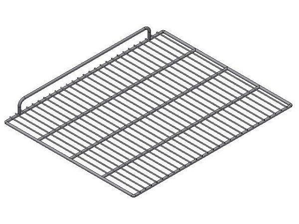 NordCap Tragrost, für GN 2/1, grau rilsaniert, B x T in mm: 530 x 650, 46746502009