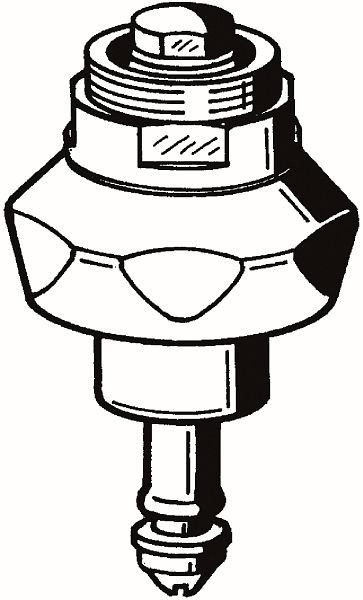 KWC Oberteil, für Magnet-Selbstschlussventil, DN15, 2000104398