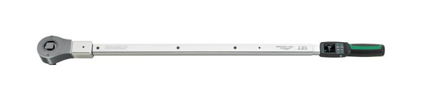 STAHLWILLE Drehwinkel-Drehmomentschlüssel MANOSKOP mit Einsteckwerkzeug Umschaltknarre Nr.714R/65 65-650 Nm Antriebs-4kant 3/4 ", 96501065