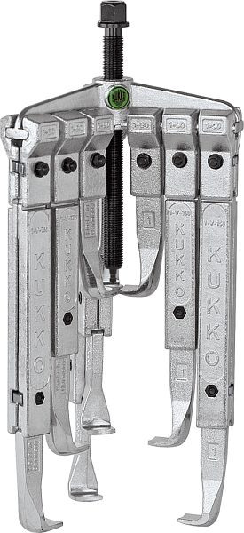 KUKKO 3-armiger Universal Abzieher im Set, Spannweite außen: 250 mm, 30-3-P3